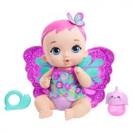 My Garden Baby Kelebek Bebeğimin Bakım Zamanı Pembe Saçlı Bebek GYP10
