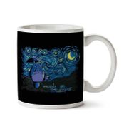 My Neighbor Totoro Van Gogh Starry Neighbor Baskılı Kupa