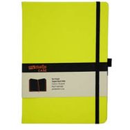 My Note MYN126 Case Siyah Neon Sarı Çizgisiz Defter