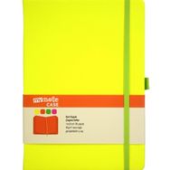 My Note MYN127 Case Yeşil Neon Sarı Çizgisiz Defter