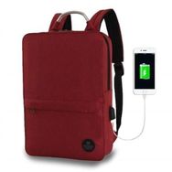 My Valice 1210 Bordo Smart Bag USB Şarj Girişli Akıllı Sırt Çantası