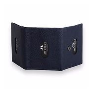 My Valice 1819 Lacivert Unisex Hakiki Deri Cüzdan Ve Kartlık