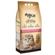 MyCat Bentonite Pudra Kokulu 10 lt İnce Taneli Kedi Kumu