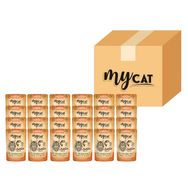 Mycat Somonlu 24×85 gr Yaş Mama