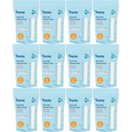 Mycey Tekli 12x25'li Paket Anne Sütü Süt Saklama Poşeti