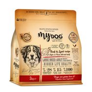 Mydog 3 kg Low Grain Sığır ve Kuzu Etli Large Breed-Büyük Irk Yetişkin Köpek Maması