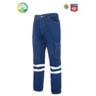 MyForm 2136 Siyah Sona Denim Kot İş Pantolonu