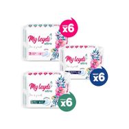 MyLeydi Ultra Normal 60+Gece 42+Uzun 18x48 Adet Aile Paketi