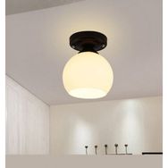 Mylights 15 cm E27 Duylu Modern Spor Opal Camlı Tavan Avize Cap