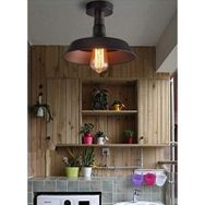 Mylights 30 cm Retro Rustik Metal Avize Plofonyer Tavan Avize