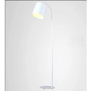Mylights Modern Beyaz Metal Yerden Aydınlatma Köşe Lambası Lambader