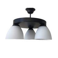 Mylights Opal Cam Retro Üçlü Plofonyer Tavan Avize