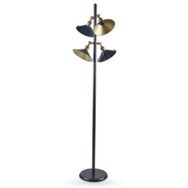 Mylights Retro Mafsalı Dörtlü Hareketli Köşe Lambası Lambader
