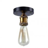 Mylights Retro Mat Gold 10 cm Metal Tavan Avize Armatür Aplik