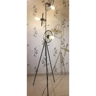 Mylights Retro Rustik 3'lü Üç Ayak Rustik Köşe Lambası Lambader
