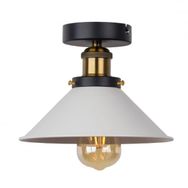 Mylights Retro Rustik Beyaz Plofonyer Tavan Avize