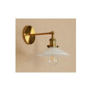 Mylights Retro Rustik Eskitme Gövdde Beyaz Metal Başlık Duvar Mafsalı Harekli Başlık Aplik