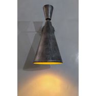 Mylights Retro Rustik Gri Eskitme Duvar Lambası Aplik