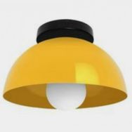 Mylights Sarı 30 cm Modern Spor Plofonyer Tavan Avize