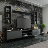 Myniture Festival Q3009-4 Antrasit Tv Ünitesi