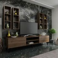 Myniture Home & Living Q3801-2 Ceviz Festival Tv Ünitesi