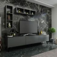 Myniture Home & Living Q3804-4 Antrasit Festival Tv Ünitesi