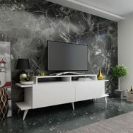 Myniture Home & Living Q3812-1 Beyaz Festival Tv Ünitesi