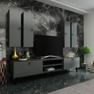 Myniture Home & Living Q3821-4 Antrasit Festival Tv Ünitesi