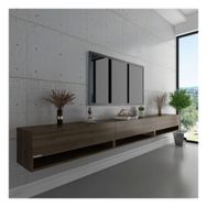 Myniture Home & Living S6103-2 Ceviz Duvara Monte Tv Sehpası