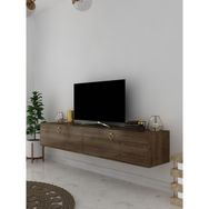 Myniture Home & Living S6201-2 Ceviz Duvara Monte Tv Sehpası