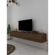 Myniture Home & Living S6202-2 Ceviz Duvara Monte Tv Sehpası