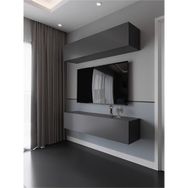 Myniture Home & Living S6203-4 Antrasit Duvara Monte Tv Sehpası