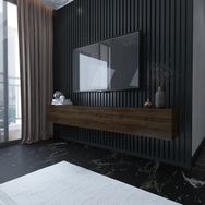 Myniture Home & Living S6204-2 Ceviz Duvara Monte Tv Sehpası