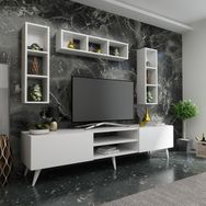 Myniture Q3806-1 Beyaz Festival Tv Ünitesi