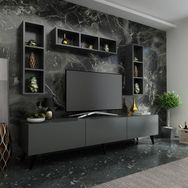 Myniture Q3807-4 Antrasit Festival Tv Ünitesi