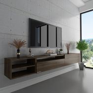 Myniture S6111-2 Ceviz Duvara Monte Tv Sehpası