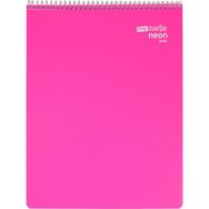 Mynote Neon Blok A5 80 Yaprak Pembe Çizgili Defter