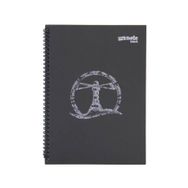 Mynote UC7460 Black A4 60 Yaprak Spiralli Düz Defter
