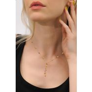 MYOROGOLD 14 Ayar Dorika Toplu Fantezi Altın Kolye