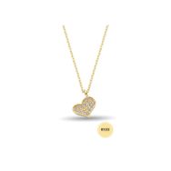 MYOROGOLD 14 Ayar Kalp Figürlü Altın Kolye