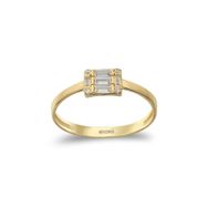 MYOROGOLD 14 Ayar Minimal Eklem Altın Yüzük