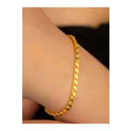 MYOROGOLD 14 Ayar Pullu Altın Bileklik