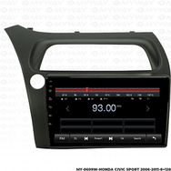 Myway Honda Civic Sport 8 GB Ram 128 GB HDD Android Multimedya Carplay Navigasyon Ekran