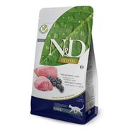 N & D 1.5 kg Kuzu Etli ve Yaban Mersinli Tahılsız Yetişkin Kedi Maması