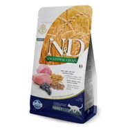 N & D 5 kg Kuzu Etli ve Yaban Mersinli Düşük Tahıllı Yetişkin Kedi Maması