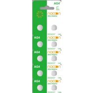 Naccon 10'lu Paket Ag4 Lr626 Lr66 177/376/377 Sr626 Sr626sw Düğme Pil