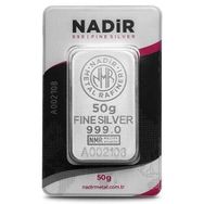 Nadir 50 gr Gümüş Külçe