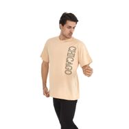 Naglita 118 Chicago Oversize Bej Erkek T-shirt