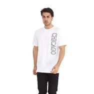 Naglita 118 Chicago Oversize Beyaz Erkek T-Shirt