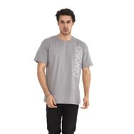 Naglita 118 Chicago Oversize Gri Erkek T-Shirt
